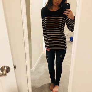 Women’s striped top! Size M.